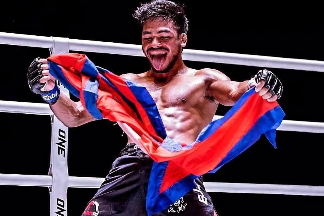 abindra Dhant becomes the first Nepali to win the MFN Bantamweight title.