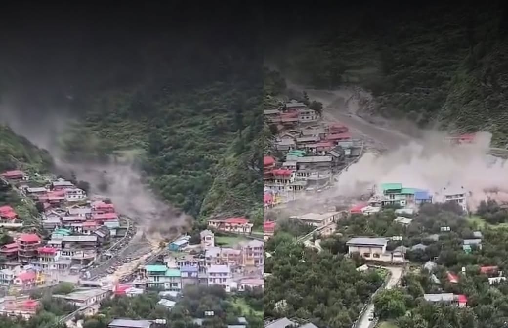 Devastation in Dharali: Flash Flood Wreaks Havoc