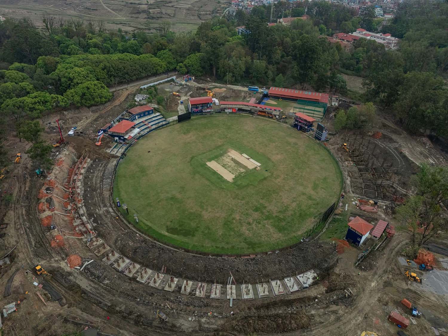 Floodlights Brighten TU Cricket Ground’s Future