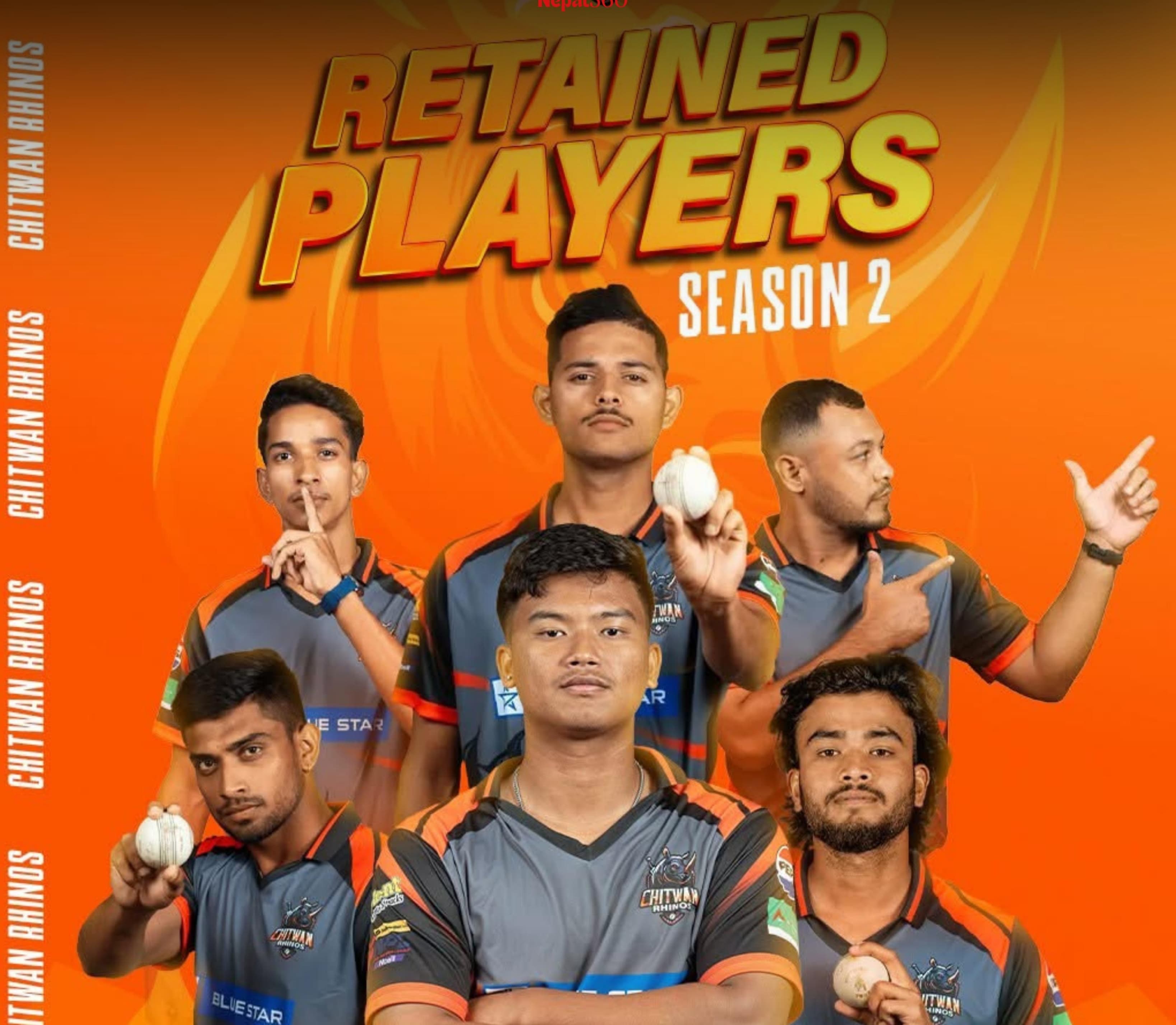 Chitwan Rhinos Gear Up for NPL Season 2 with Key Retentions